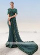 Designer Party Wear Lycra Saree